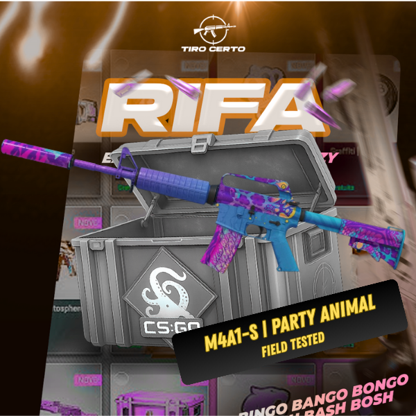 27/01 -  M4A1-S | Party Animal (Field Tested)